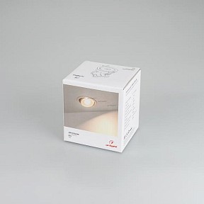 Встраиваемый светильник Arlight CL-SIMPLE-R78-9W Warm3000 (BK, 45 deg) черный арт. 028147