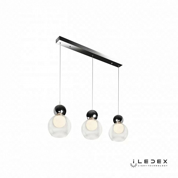 Подвесной светильник iLedex Blossom хром арт. C4476-3L CR