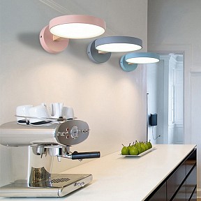Бра Imperiumloft TURNA Pink дерево арт. TURNA-W01