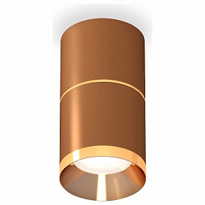 Накладной светильник Ambrella Light XS коричневый арт. XS7404061