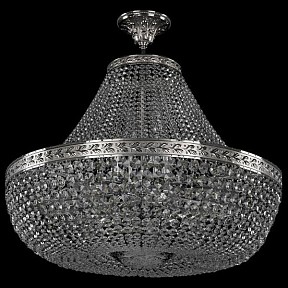 Люстра на штанге Bohemia Ivele Crystal 1911 металл арт. 19111/H1/70IV Ni