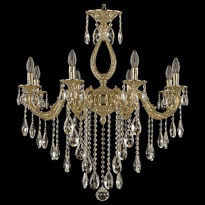 Подвесная люстра Bohemia Ivele Crystal 7101 золото арт. 71301/8/250 B G