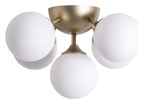 Потолочная люстра Arte Lamp Fobos золото арт. A2704PL-5SG