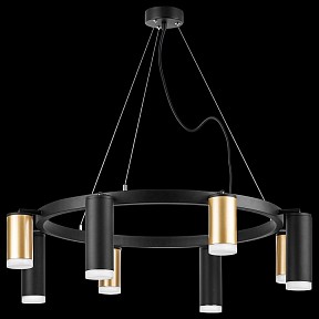 Подвесная люстра Lightstar Rullo черный арт. LR0184048740