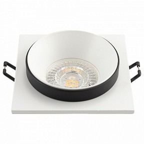 Встраиваемый светильник Denkirs DK2402-BK белый арт. DK2402-BK