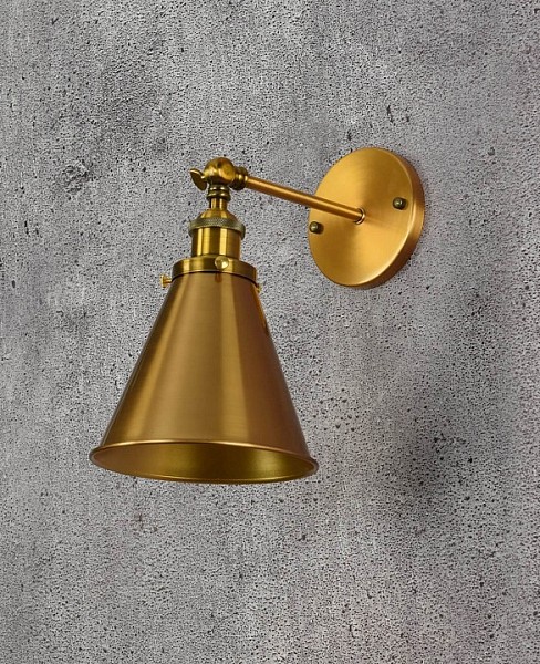Бра LUMINA DECO Rubi бронза арт. LDW B007-1 MD