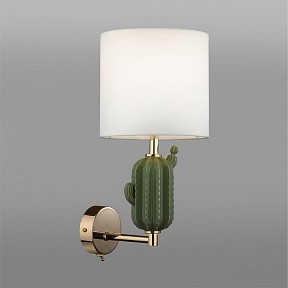 Бра Odeon Light Cactus зеленый арт. 5425/1W