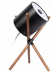 Настольная лампа декоративная Loft it Bobbin дерево арт. 10245T Black
