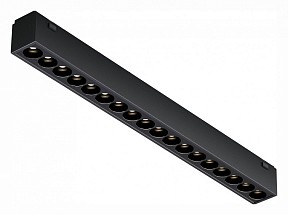 Накладной светильник iLedex Technical VISION48/25 черный арт. 4825-039-L293-18W-36DG-3000K-BK