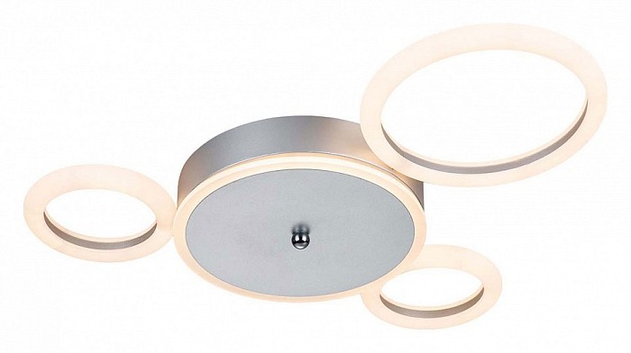 Потолочная люстра Escada Saturn серый арт. 10268/4LED Silver
