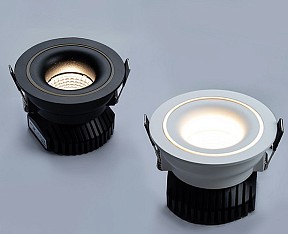 Встраиваемый светильник Italline IT02-008 черный арт. IT02-008 black