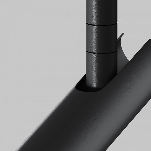Встраиваемый светильник Maytoni Focus T черный арт. P141RS-L125-6W3K-B
