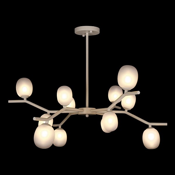 Люстра на штанге Loft it Sakura белый арт. 10212/12 White