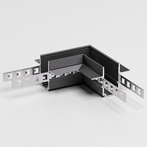 Соединитель для треков Elektrostandard Slim Magnetic черный арт. a067500