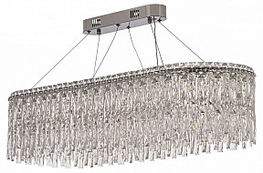 Подвесная люстра Arti Lampadari Ovindoli Nickel никель арт. Ovindoli L 1.5.100x35.100 N