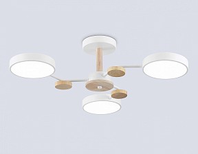 Люстра на штанге Ambrella Light FL белый арт. FL4855