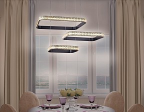 Подвесной светильник Ambrella Light FA черный арт. FA6166