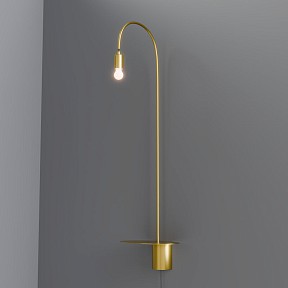 Бра LIGHTERA Cuneo латунь арт. LE422W-1BR