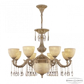 Подвесная люстра Bohemia Ivele Crystal AL7801 белый арт. AL78101P/8/250 A WMG P1 U Rose