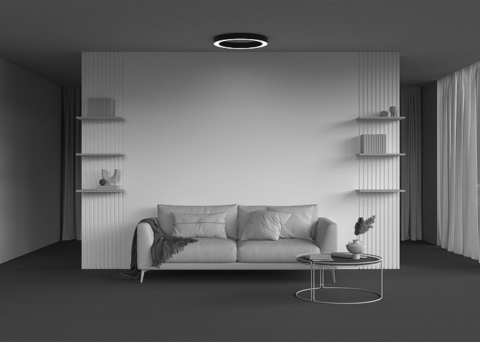 Накладной светильник Maytoni Technical Lua черный арт. C093CL-45W4K-B