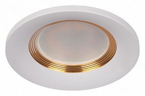 Встраиваемый светильник Эра KL107 WH/GD белый арт. Б0061095