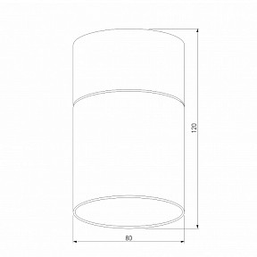 Накладной светильник Elektrostandard Lumen латунь арт. a064707