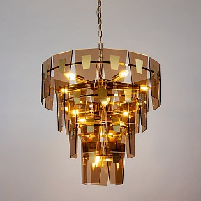 Подвесная люстра Arte Lamp Sophia коричневый арт. A4066LM-6PB