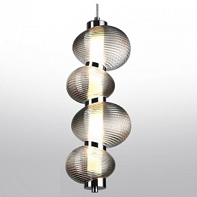 Настольная лампа декоративная Odeon Light Bruco хром арт. 5096/17L