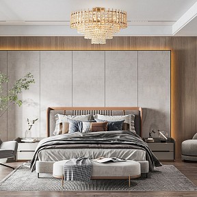 Люстра на штанге Arte Milano Sorrento-6109 золото арт. 376109/9/30/570 GD