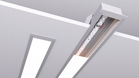 Встраиваемый светильник SILED LINEA INNER белый арт. 7370030