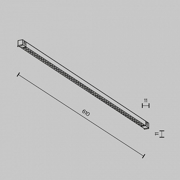 Накладной светильник Maytoni Technical Точки черный арт. TR241-2-12W3K-B