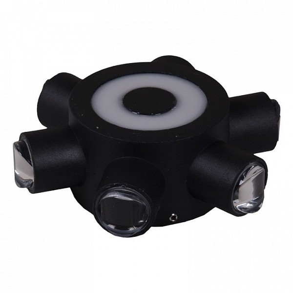 Накладной светильник Reluce  черный арт. 86973-9.2-007U LED2W+6*1W BK