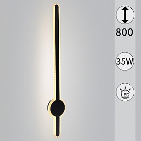 Бра Reluce 86230 черный арт. 86230-9.2-001U LED35W BK