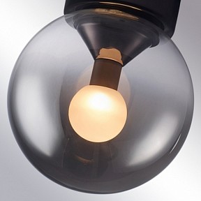 Накладной светильник iLedex Aura черный арт. 8615W-1S BK-SM