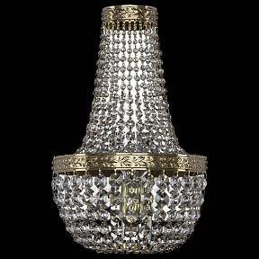 Бра Bohemia Ivele Crystal 1911 золото арт. 19111B/H2/20IV G