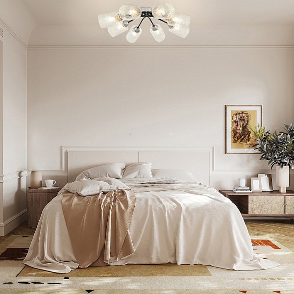 Потолочная люстра Arte Milano Napoli-326207 хром арт. 326207/8 CR.BK