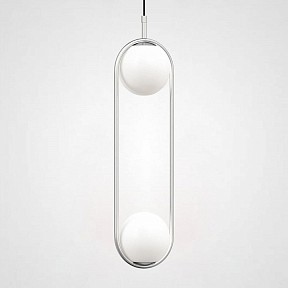 Подвесной светильник Imperiumloft Hoop Duo хром арт. HOOP-DUO01