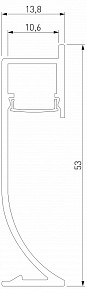 Профиль Elektrostandard LL-2-ALP021 черный арт. a066619