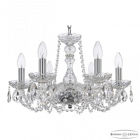 Подвесная люстра Bohemia Ivele Crystal 119 никель арт. 119/6/165 Ni