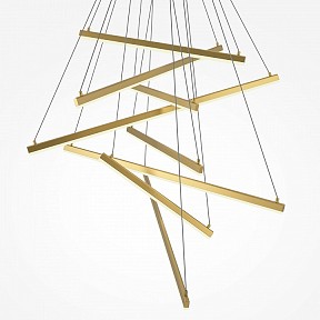 Подвесная люстра Maytoni Line желтый арт. MOD016PL-L96GK