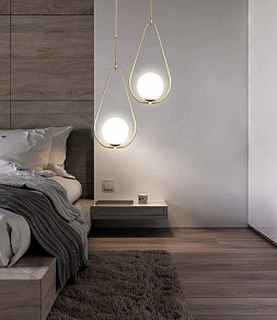 Подвесной светильник Inodesign Hoop латунь арт. Hoop 41.4250