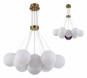 Подвесная люстра Kink Light Алди бронза арт. 08475-13,20