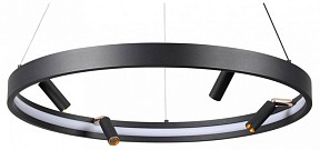 Подвесная люстра Odeon Light Fonda черный арт. 4317/58L