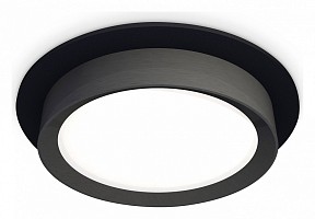 Встраиваемый светильник Ambrella Light XC черный арт. XC8051002