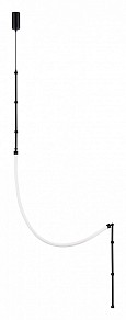 Подвесной светильник ST-Luce Strap черный арт. SL6132.401.20