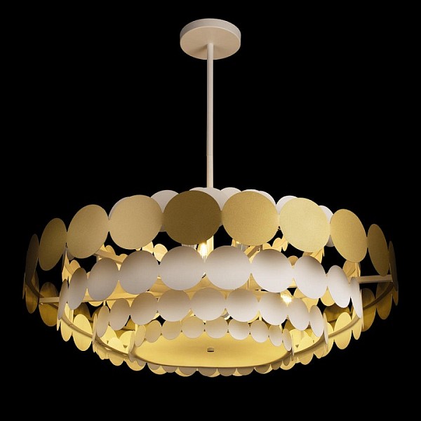 Люстра на штанге Loft it Juicy белый арт. 10310/M Gold