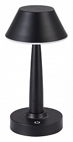 Настольная лампа декоративная Kink Light Снорк черный арт. 07064-B,19