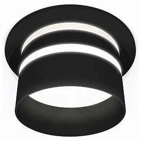 Встраиваемый светильник Ambrella Light XC черный арт. XC6513062