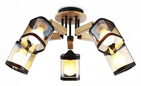 Потолочная люстра Ambrella Light TR дерево арт. TR9529