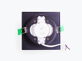 Встраиваемый светильник LEDS POWER SPOT черный арт. 009162